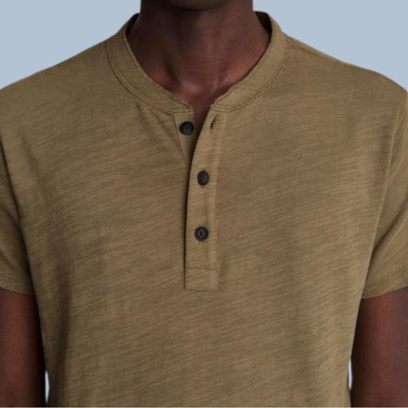 Rag & Bone Classic Short Sleeve Henley T-Shirt - New with Tags NWT - Picture 2 of 5
